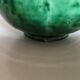 Green glazed ceramic pitcher, marius giuge at vallauris 50's