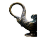 Bronze patinated pocket emptier with swan decoration by Max Le Verrier.