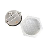 Large Honeycomb wall lamp ceiling lamp Czechoslovakia Kamenický Šenov 1960s