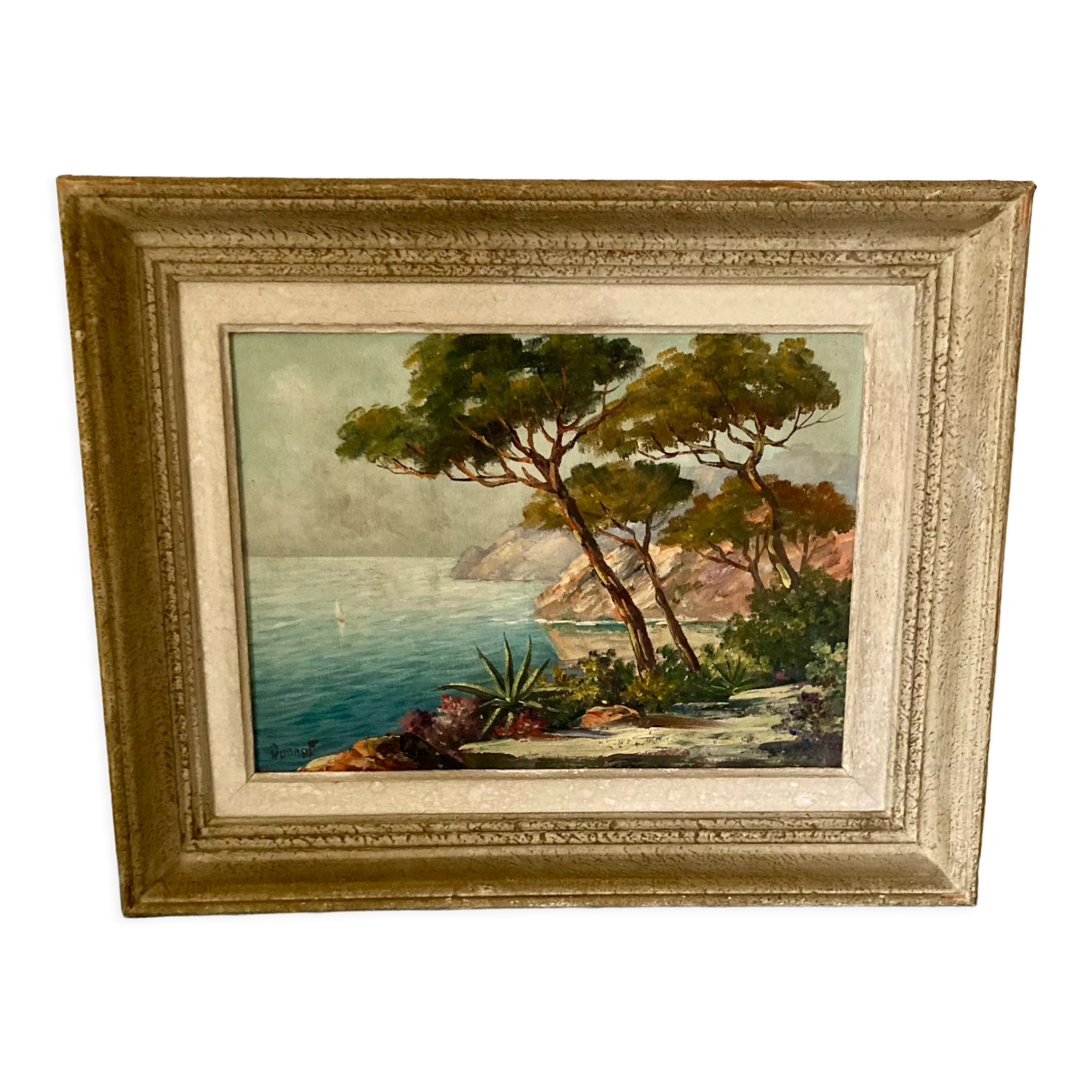 Landscape painting oil