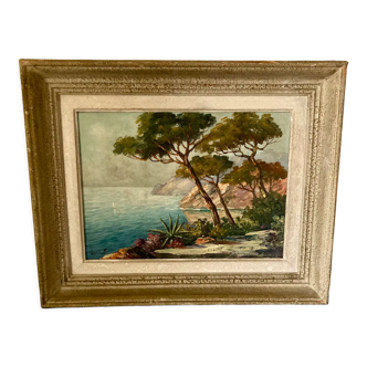 Landscape painting oil