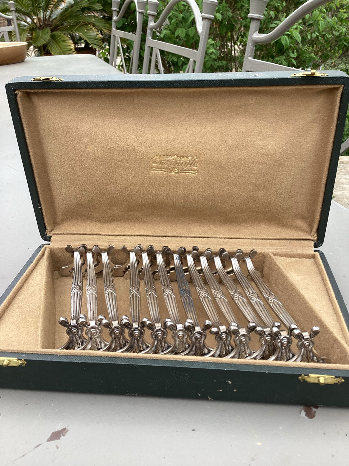 Christofle knife holders