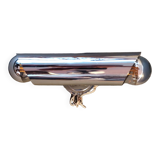 Two-light chrome wall lamp 1970.