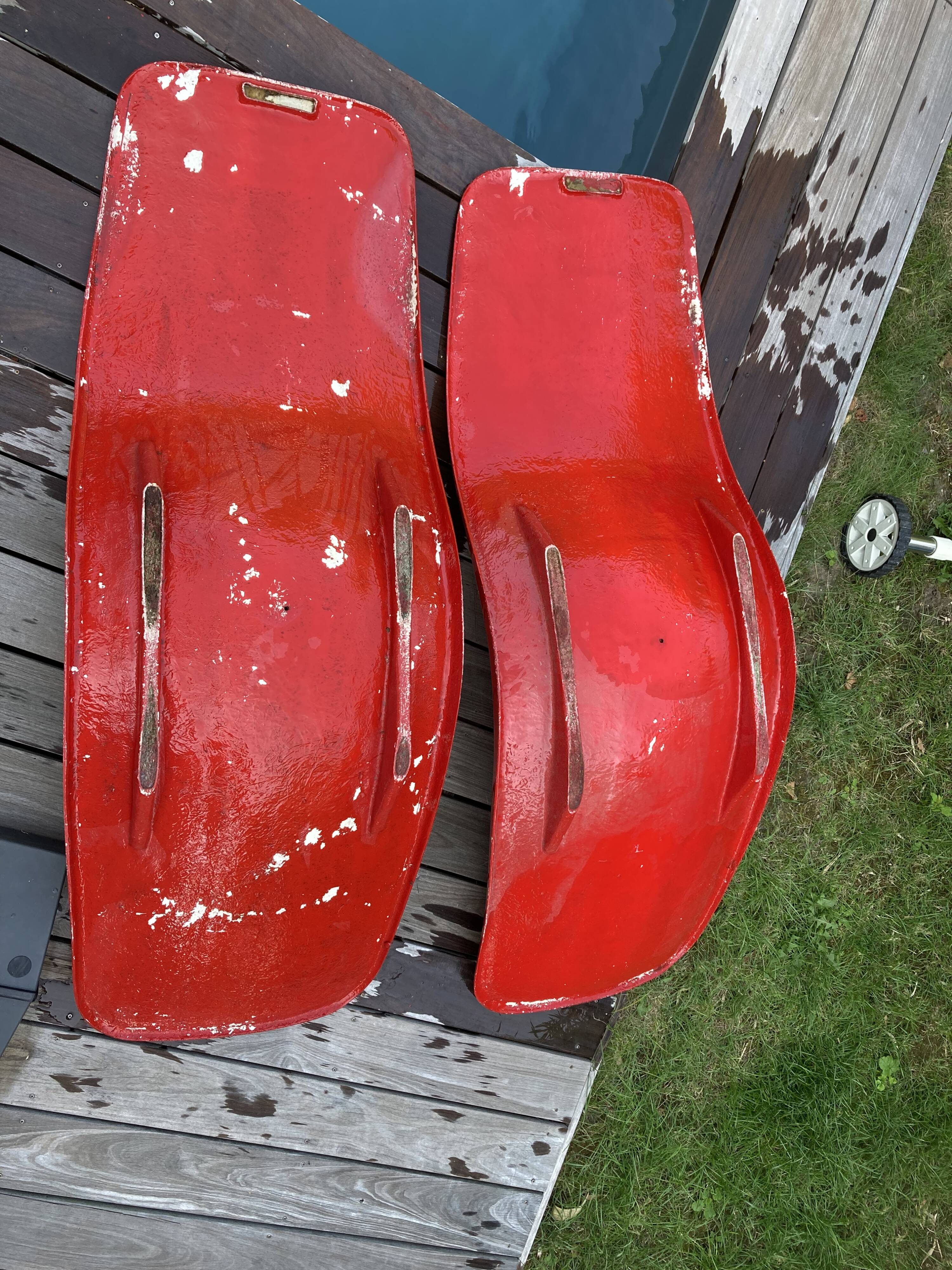 Pair of sunbath chairs Eurolax R1 by Charles Zublena