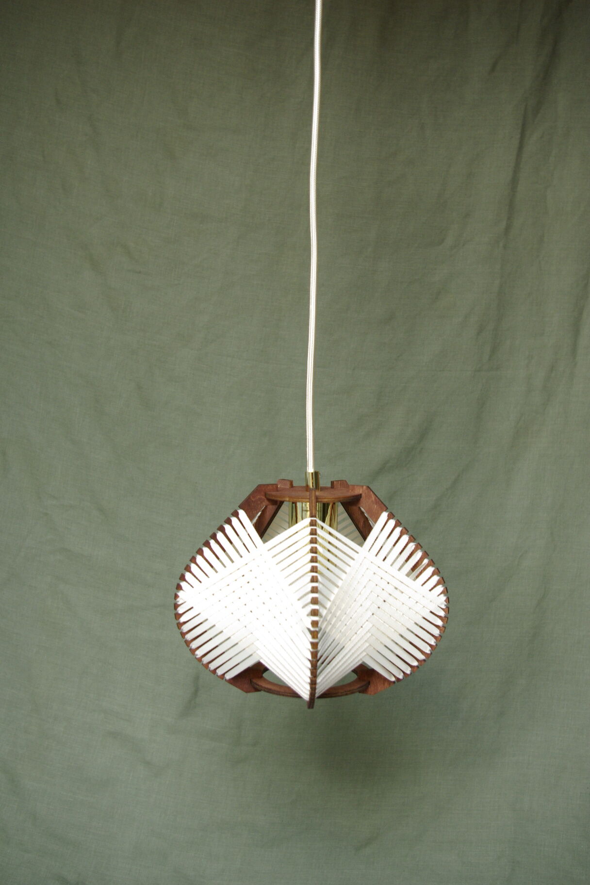 White woven walkman to hang