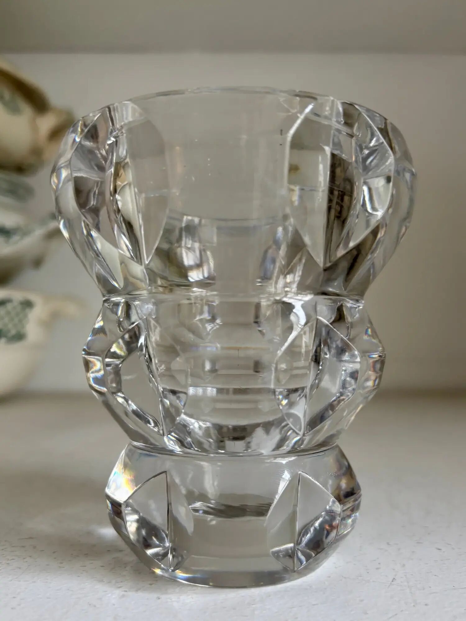 Daum crystal vase