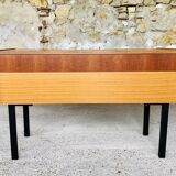 Teak storage unit with metal legs Circa 70's