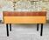 Teak storage unit with metal legs Circa 70's