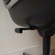 Black leather office chair by Charles Pollock for Knoll,1970