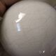 Pair of cracked white Kostka lamps