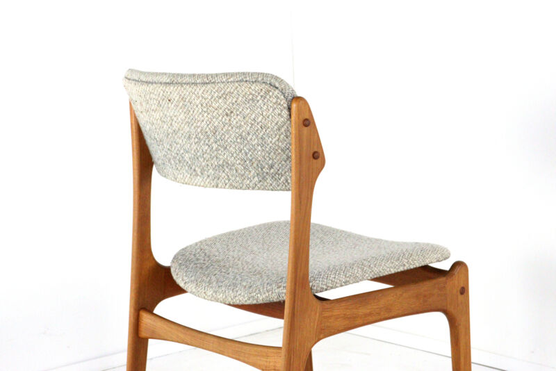 Ensemble de 4 chaises Erik Buch pour O.D. Møbler modèle 49 'Bur'