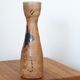 Vase en céramique de la poterie de la colombe, décor abstrait, années 70