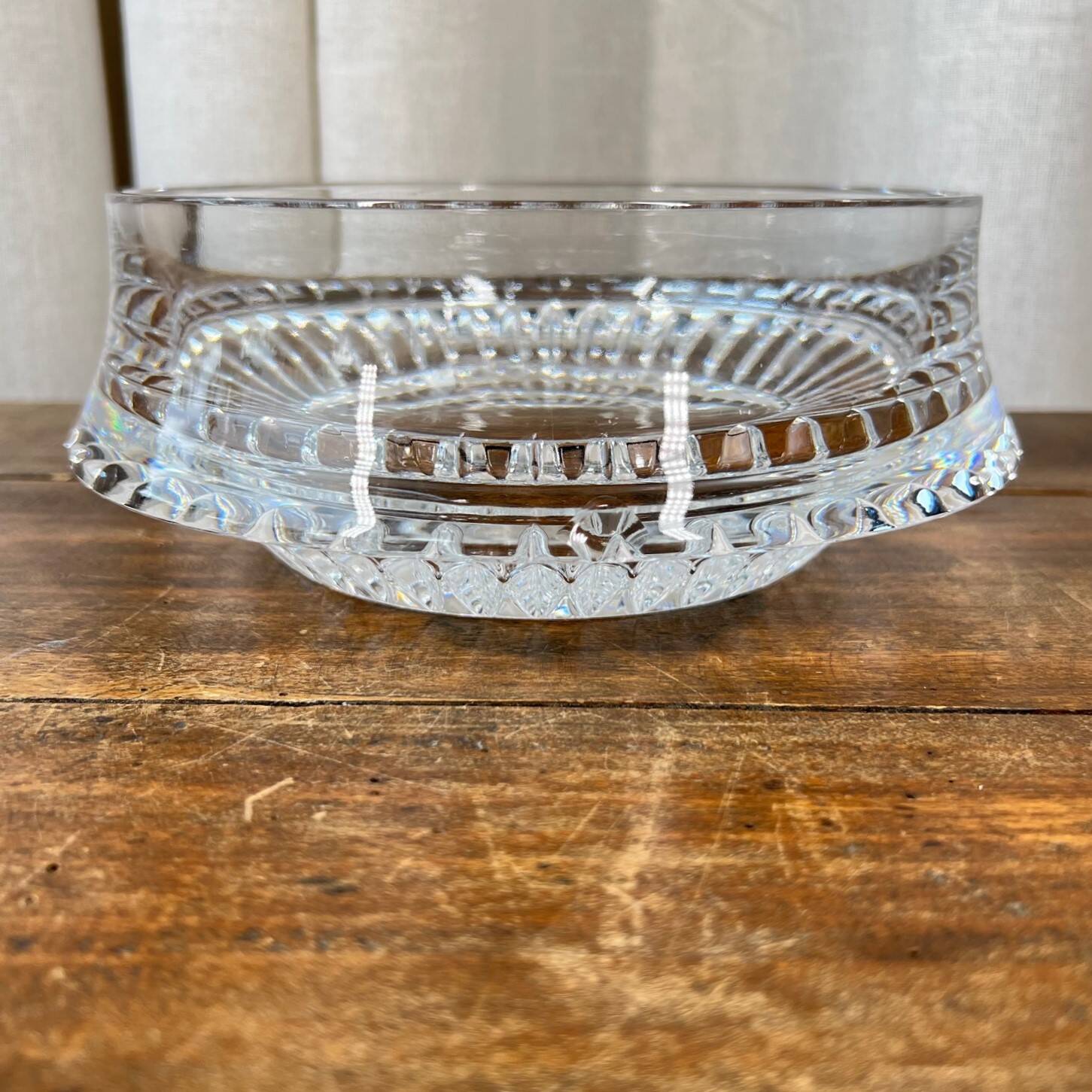 Large Nachtmann “Europa” crystal bowl