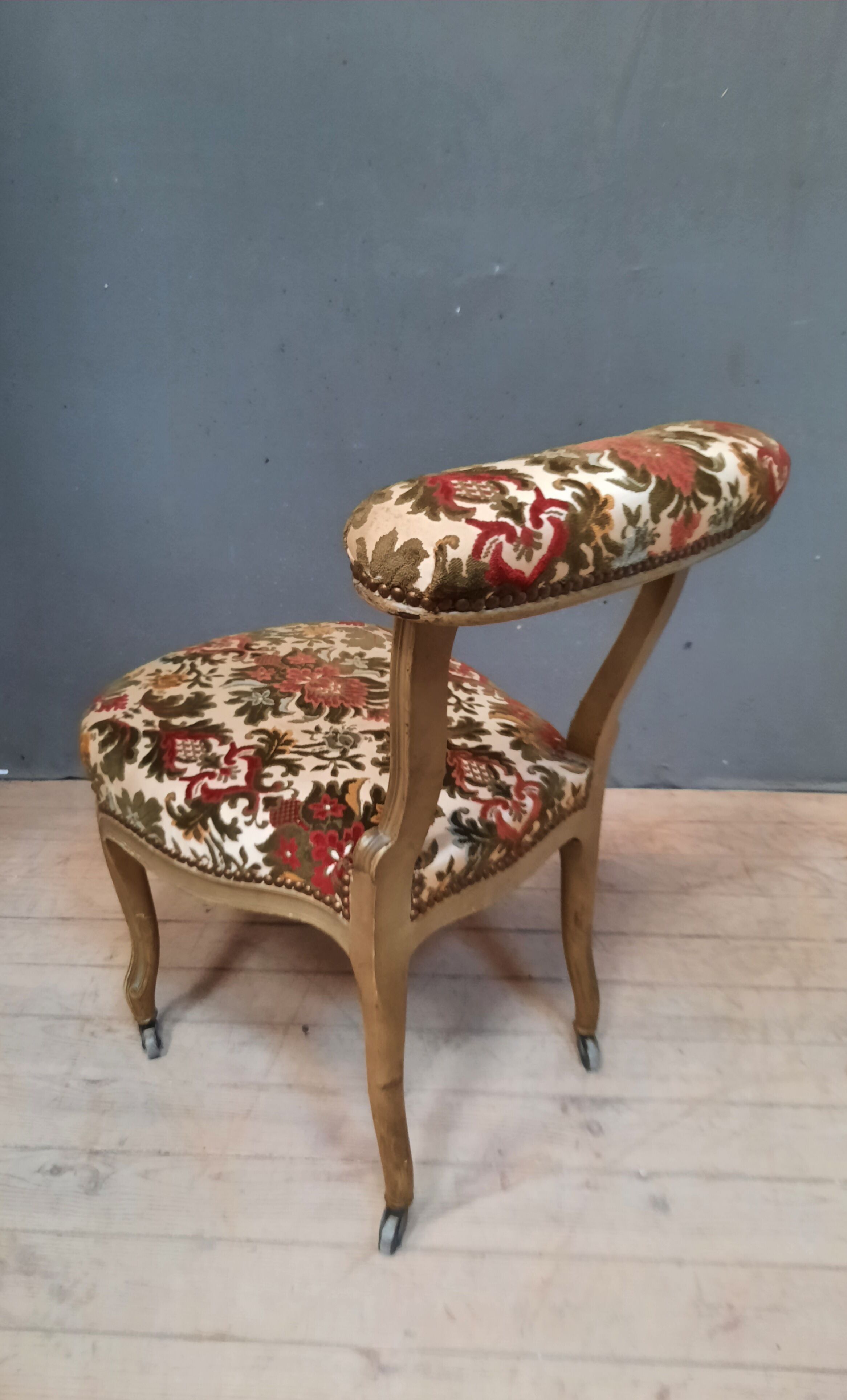 19th century smoking chair