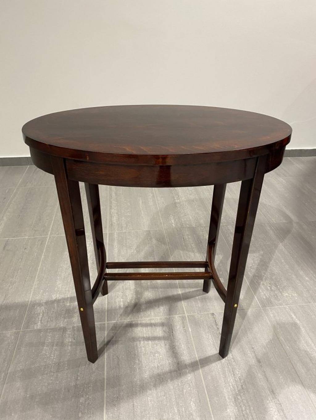 Oval table by Josef Hoffmann for Wiener Werkstätte