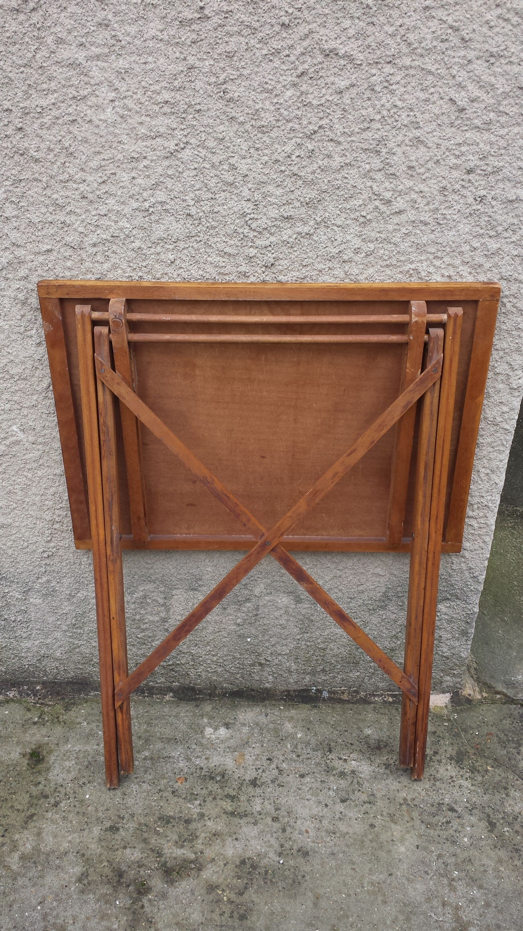 table folding vintage