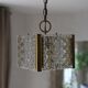 Lustre laiton verre vintage