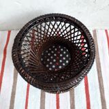 Diabolo rattan stool