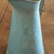 Broc en Zinc Patine green bleu