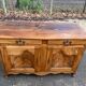 Louis XV buffet in solid wood, 18th century, 153cm.