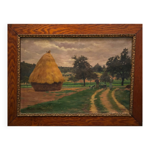 Paysage de campagne XIX