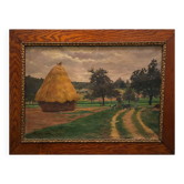 19th Century Countryside Landscape Signed
