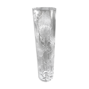 vase cristal décor aux