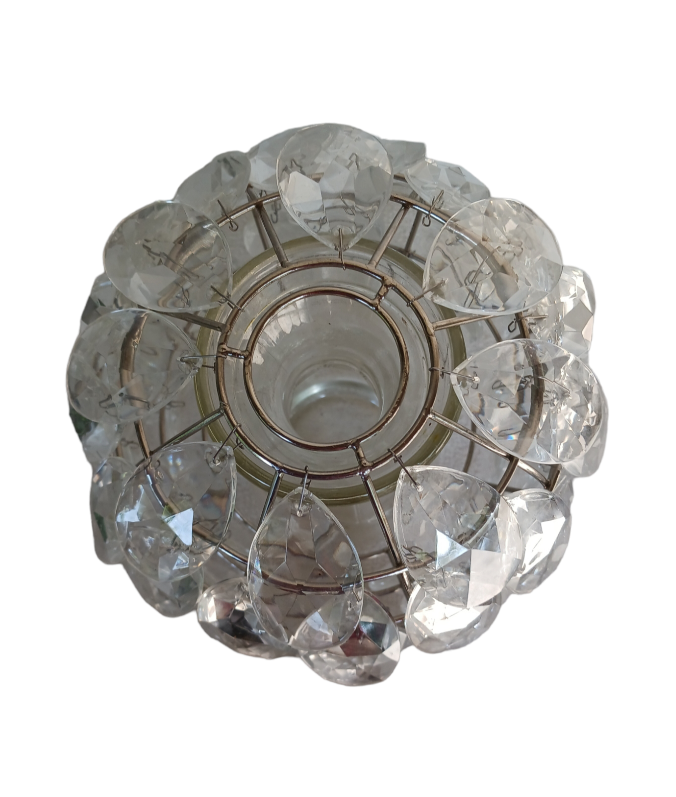 Vintage Ikea tassel lampshade