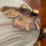 Art deco style shell wall lamp