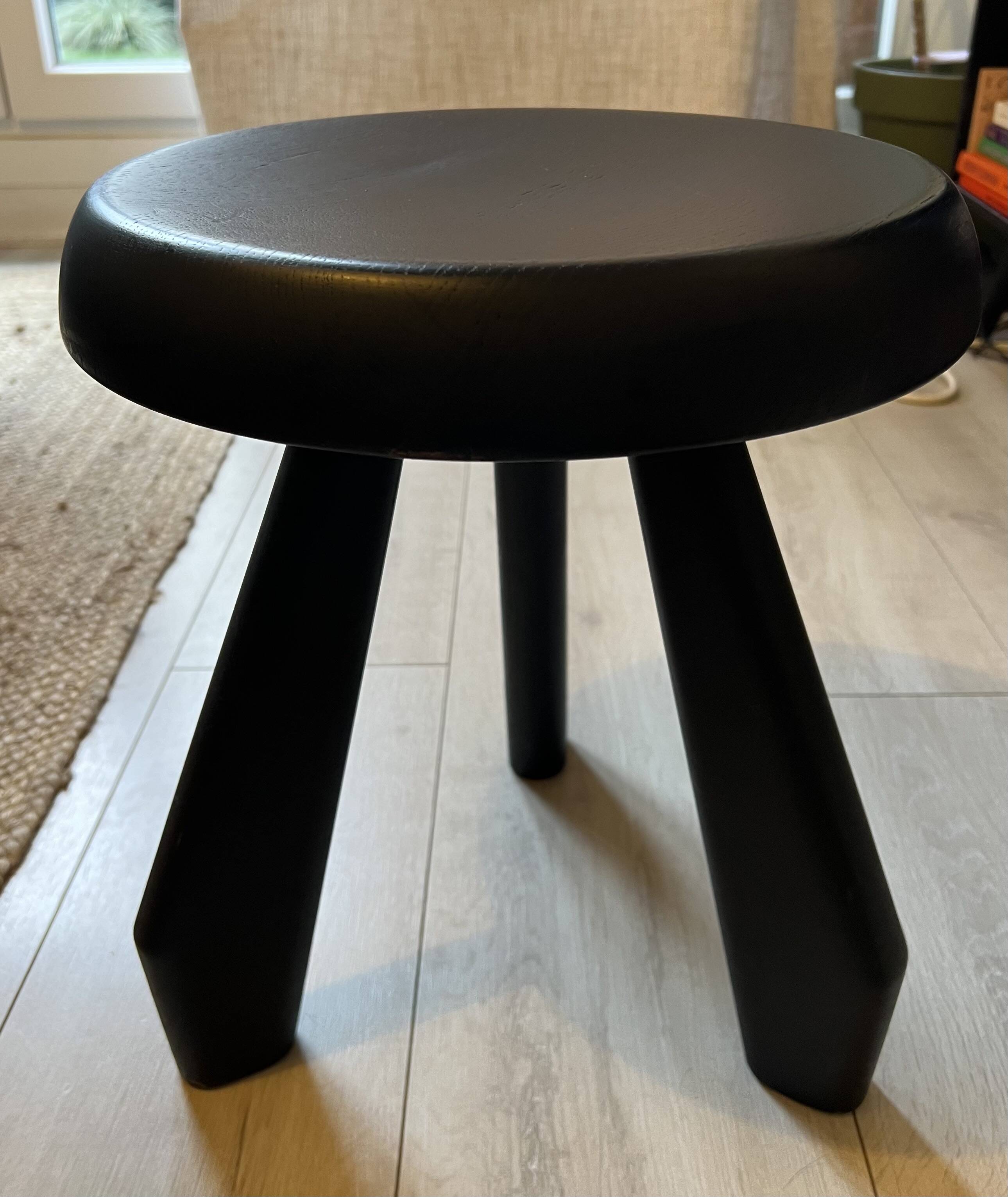 Meribel stool by Charlotte Perriand for Cassina