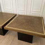 Pair of side tables Lova Creation, Belgium, 1970