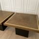 Paire de tables d’appoint Lova Création, Belgique, 1970