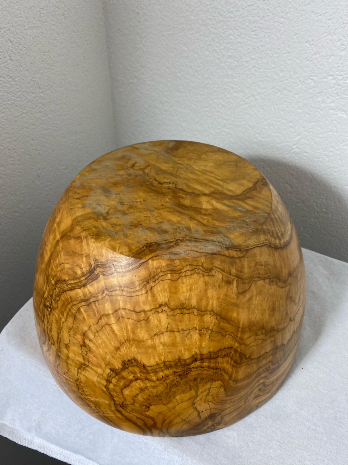 Saladier en bois d’olivier
