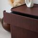 Commode italienne vintage en wengé – design 1970/80