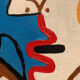 Acylic wall decoration on canvas