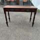 Antique English-style wooden work table - Desk or table