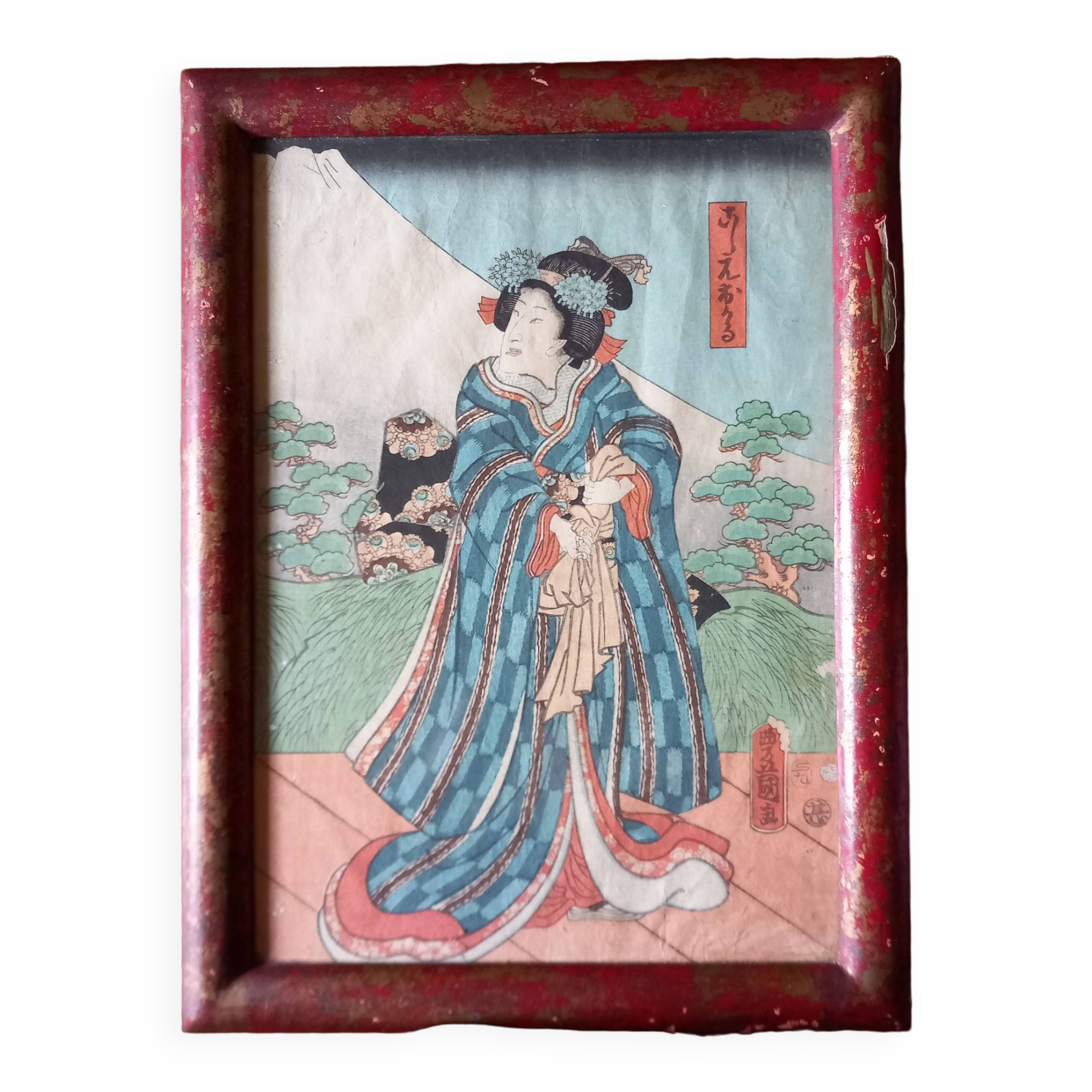 Japanese print by Utagawa Kunisada or Toyokuni III