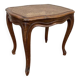 Tabouret bas ou repose pied de style Louis XV en cannage