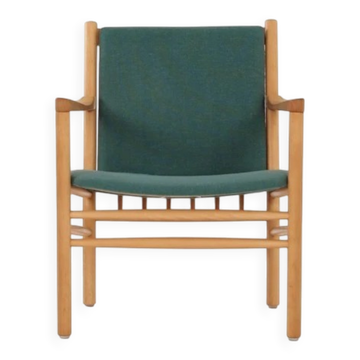 Beech armchair, Danish design, 1970s, designer: Erik Ole Jørgensen, manufacture: Tarm Stole & Møbelfabrik