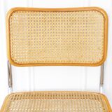 Chaise Cesca B32 Breuer Made in Italy - Cannage de l'assise refait