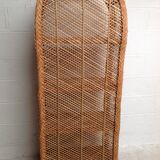 Vintage rattan shelf