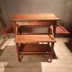 Sideboard with four drop-leaves