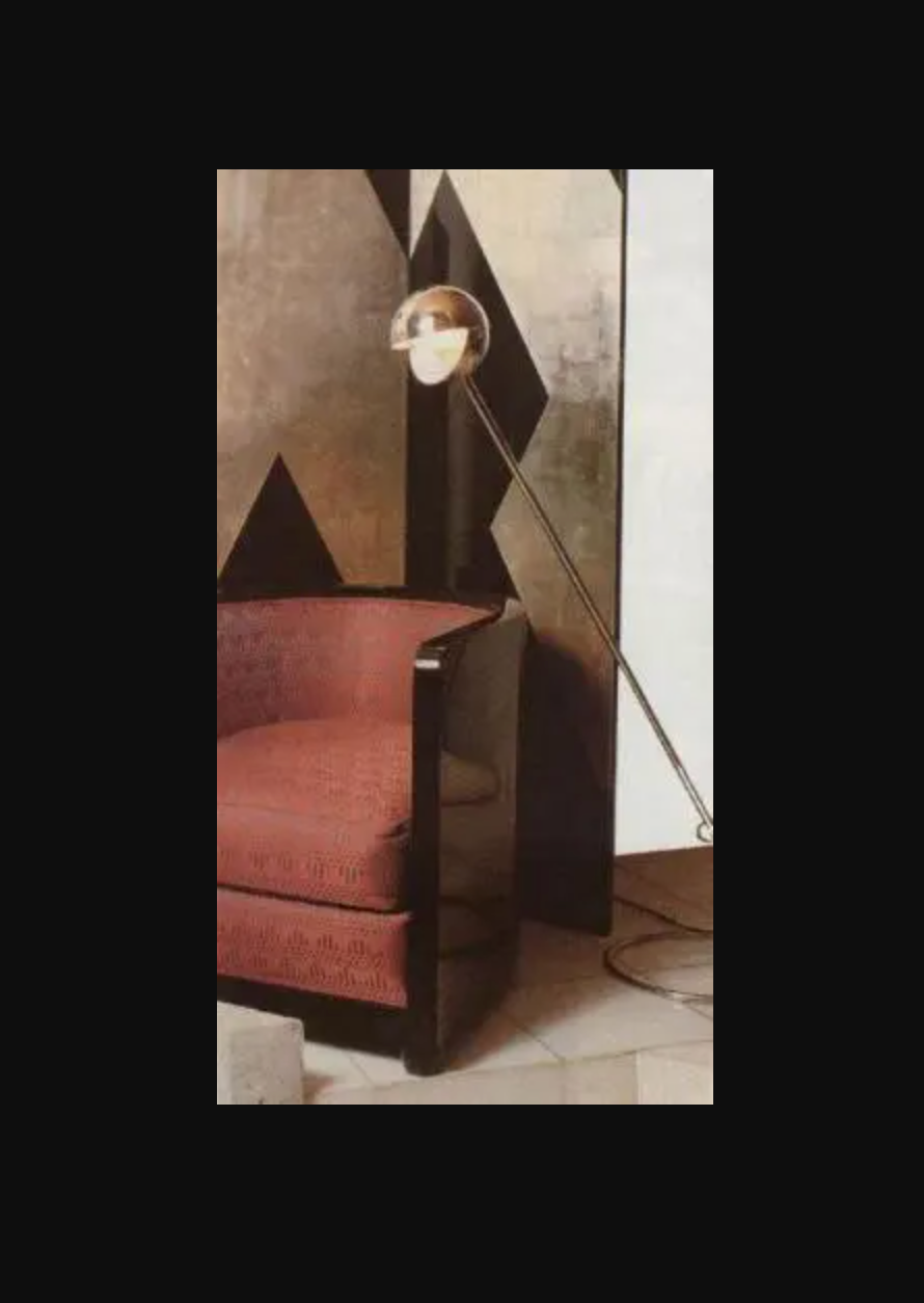 AD5 Swivelling Floor Lamp Bauhaus, design from 1924, Woka edition