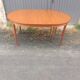 Table ronde scandinave à rallonges
