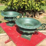 Pair of cast iron sinks