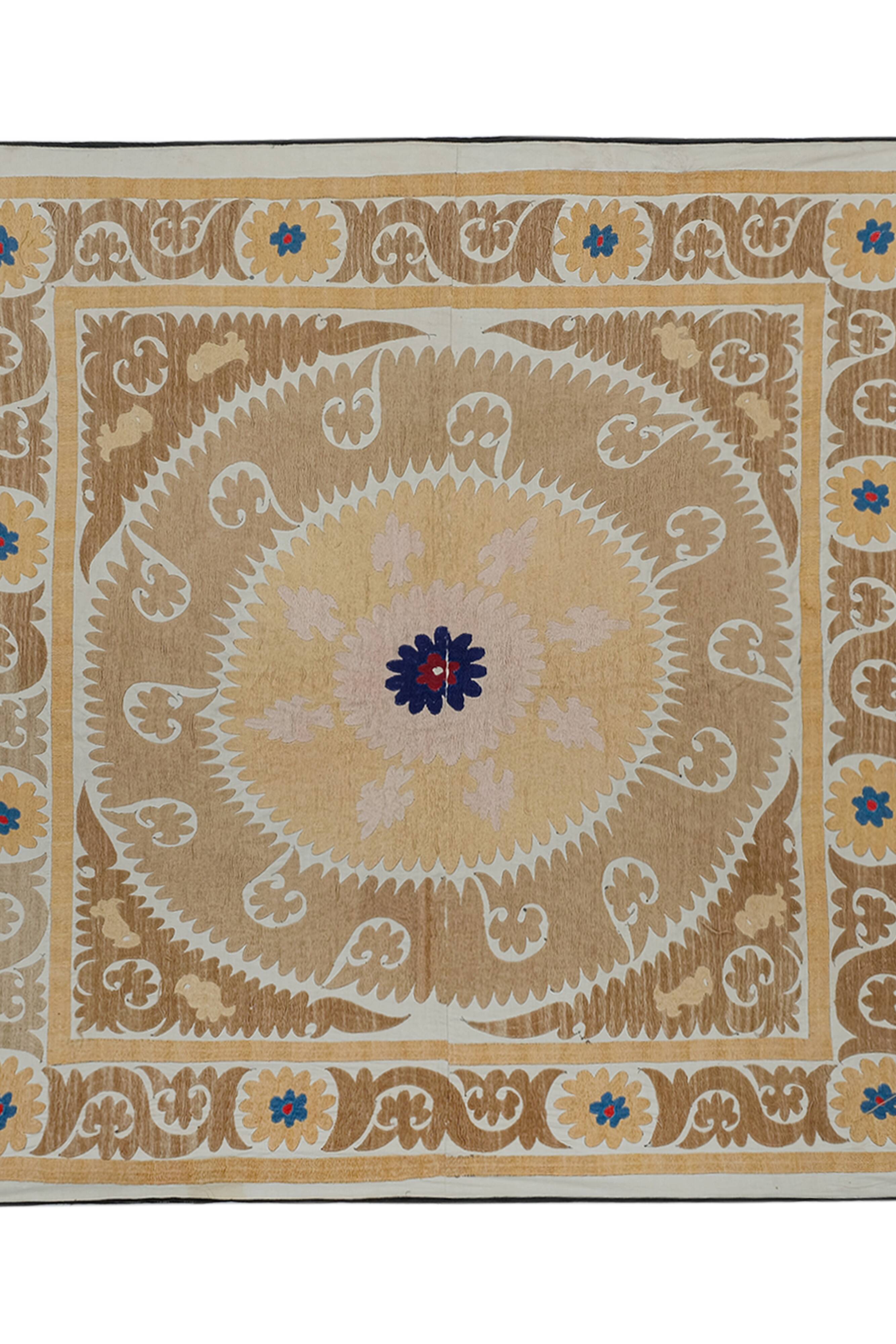 Tapis noué à la main, tapis turc vintage 144x151 cm