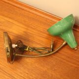 Green desk lamp 50's