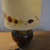 Openwork ceramic lamp