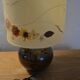 Openwork ceramic lamp