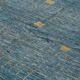 Handmade Turkish One of a Kind 281 cm x 380 cm Blue Wool Carpet